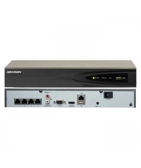 Ցանցային Տեսաձայնագրիչ DS-7604NI-K1/4P(B)